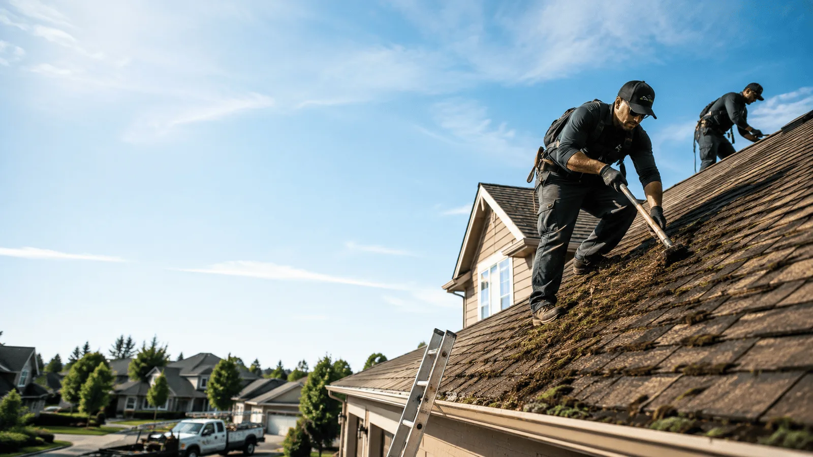 Roof Moss Removal in Bellflower, MO near me